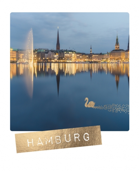 Postkarte: Hamburg