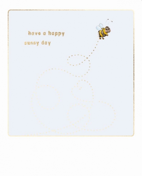 Postkarte: have a happy sunny day