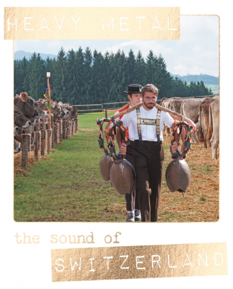 Postkarte: Heavy Metal the sound of Switzerland