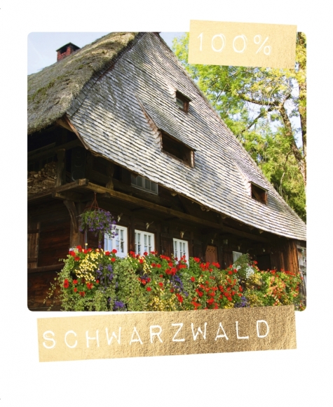 Postkarte: 100% Schwarzwald