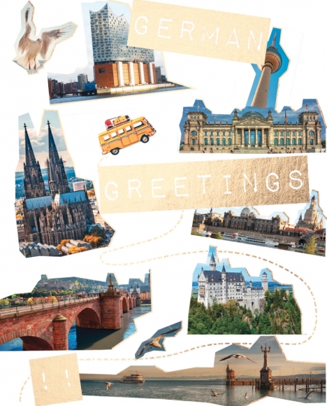 Postkarte: German Greetings!!