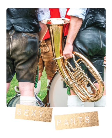 Postkarte: Sexy pants