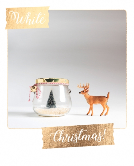 Postkarte: White Christmas!