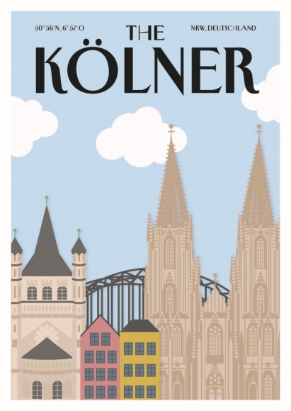Postkarte: The Kölner - Dom