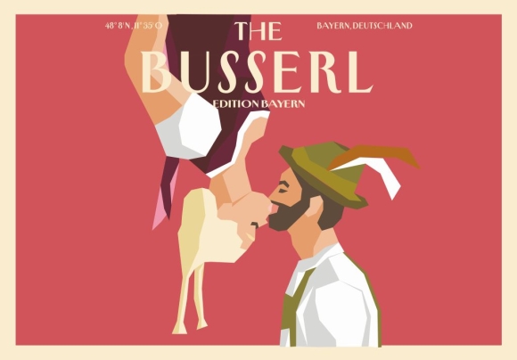 Postkarte: The Bayer - The Busserl