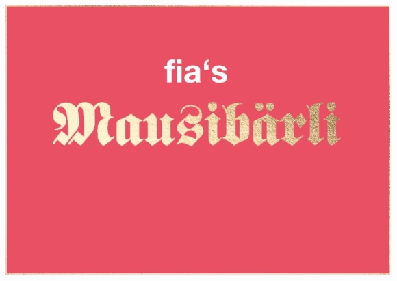 Postkarte: Fia&#039;s Mausibärli