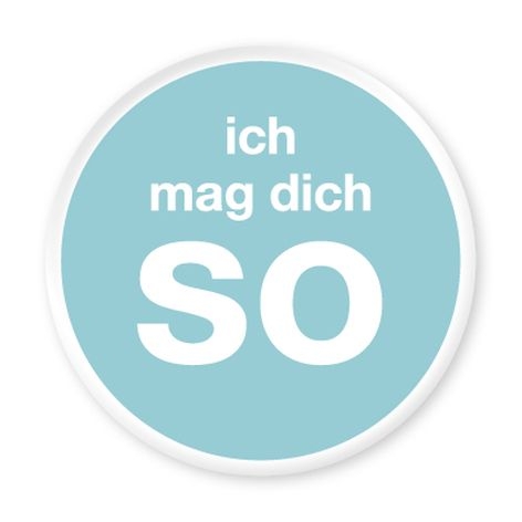 Magnet: Ich mag dich SO. HC 56 mm