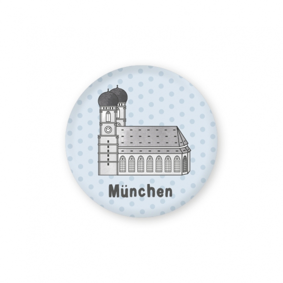 Magnet: Frauenkirche München HC 32 mm