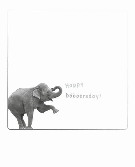 Postkarte:Happy Böööörsday!