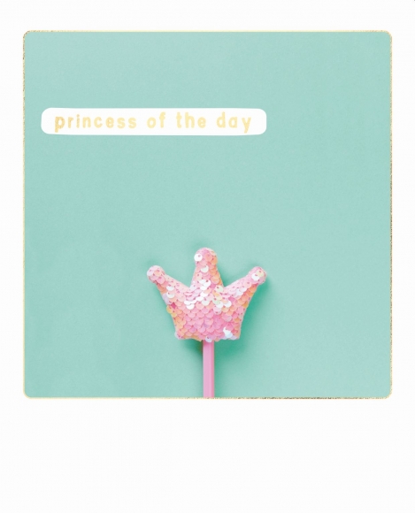 Doppelkarte: princess of the day