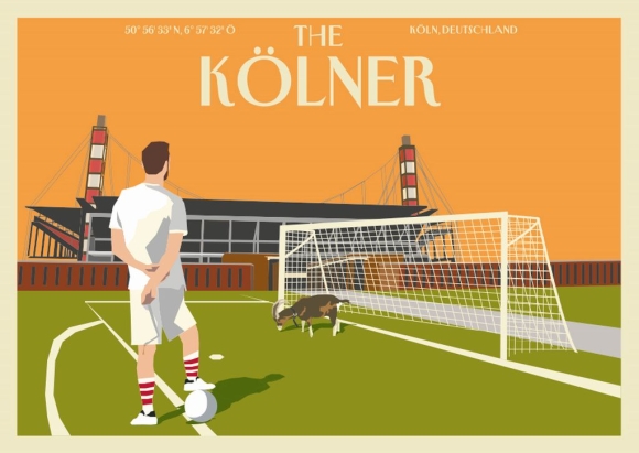 Postkarte: The Kölner - Stadion