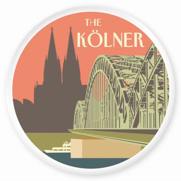Magnet: Kölner Dom - The Kölner. HC 56 mm